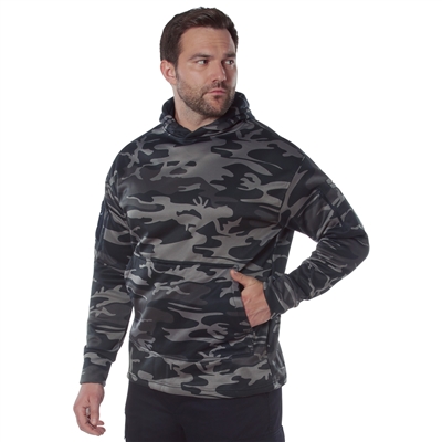 Concealed Carry Black Camo Hoodie