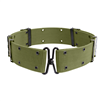 Olive Drab GI Style Pistol Belt With Metal Buckle