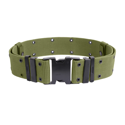 Olive Drab Marine Corps Style Quick Release Pistol Belts