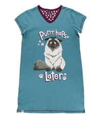 Purrrhaps Later Nightshirt