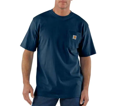 CARHARTT S/S POCKET TEE NAVY