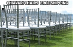 RESIN DEALS CHIAVARI CHAIR BUNDLES - Cheap Plastic folding chairs, White Poly Samsonite Folding Chairs, lowest prices folding chairs ON SALE
