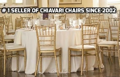FREE SHIPPING CHIAVARI CHAIR BUNDLES - Cheap Plastic folding chairs, White Poly Samsonite Folding Chairs, lowest prices folding chairs, NEW YORK