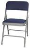 Discount Metal Folding Chairs - Blue Padded Metal Folding Chair - Metal Metal Folding Folding Padded Chairs, Discount Metal Chairs