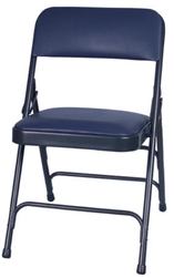 Free shipping Blue Vinyl  Folding Chairs