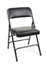 Free shipping  BeigeVinyl  Folding Chairs