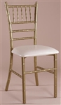 Gold  Metal Chiavari Chair, chiavari