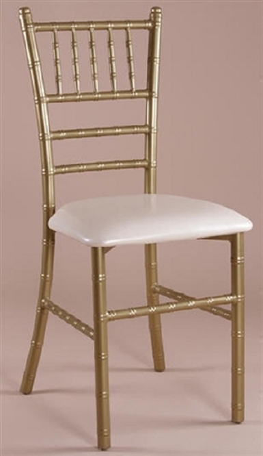 Gold  Metal Chiavari Chair, chiavari