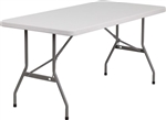 30 x 60" BiFold Discount Prices on plastic folding table, Plastic folding tables,
