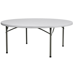 48" Folding  Plastic Tables -  Resin Folding Tables
