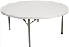 Wholesale Prices for Round Plastic Folding Table