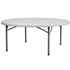 WHOLESALE 60" Round MICHIGAN Plastic Folding table,  Texas Prices Round Plastic Folding Tables,  Banquet Resin Tables,,