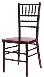 Mahogany Resin Chiavari Chair