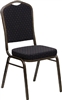 FREE SHIPPING BLACK FABRIC BANQUET CHAIRS