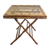 Bamboo Square Closed Table