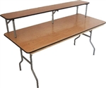 SALE PLYWOOD folding tables, folding plywood tables, wedding wood tables, woood banquet tables, round tables,