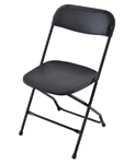 Discount Chairs, Black Poly Chair, Wholesale  Folding chair, Folding Chairs, Georgia Folding Chairs, alt="folding chairs, wood stacking chairs, resin folding chairs
