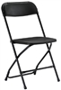 <SPAN style="FONT- WEIGHT:bold; FONT-SIZE: 11pt; COLOR:#008000; FONT-STYLE:">Black Poly Folding Chair - Free Shipping <SPAN>