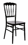 Black Aluminum Versailles Chair at Discount Prices