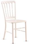 White Metal Versailles Chair at Discount Prices