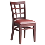 <SPAN style="FONT- WEIGHT:bold; FONT-SIZE: 11pt; COLOR:#008000; FONT-STYLE:">Cherry Restaurant Chair - Free Cushion <SPAN>