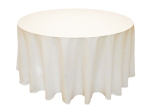<SPAN style="FONT- WEIGHT:bold; FONT-SIZE: 11pt; COLOR:#008000; FONT-STYLE:">120" Round Table Cloth - 10 Colors<SPAN>