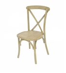 Discount NATURAL CROSS BACK X Back Banquet Chairs