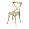 Discount NATURAL CROSS BACK X Back Banquet Chairs