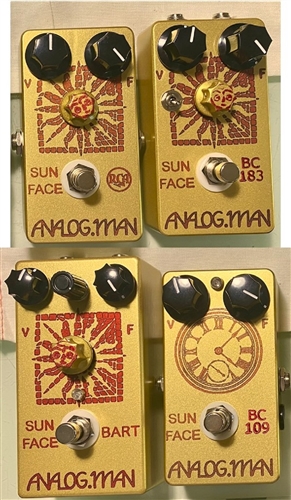 Analog Man Custom Sun Face Fuzz pedal