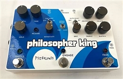 Pigtronix Philosopher King Compressor / Sustainer / Distortion ECG