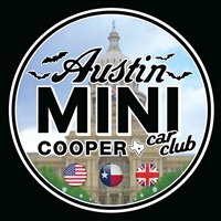 Austin MINI Cooper Car Club Vinyl Decal