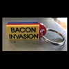 Custom LEGO Bacon Invasion Keychain