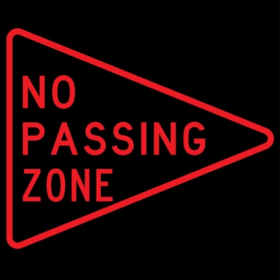 No Passing Zone