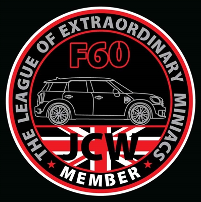 LXM GEN3 JCW F60 Decal or Grill Badge