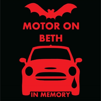 Beth Memorial Decal