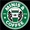 MINIS & COFFEE Static Cling