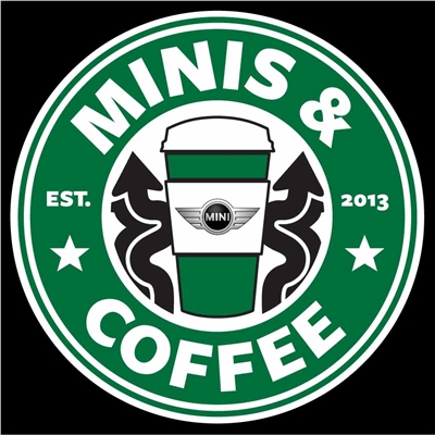 MINIS & COFFEE Static Cling