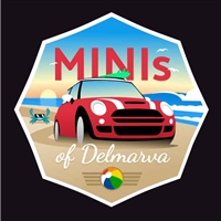 MINIs of Delmarva Decal or Static Cling