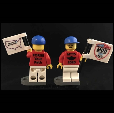 The MTTS 2020 LEGO Minifig Flag Boy
