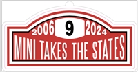 MTTS 2024 Small  Monte Carlo Vinyl Decal 2.25 x 5