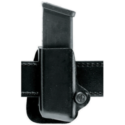 SAFARILAND MODEL 074 OPEN TOP SINGLE STX BASKET WEAVE GLOCK 17 / 22 MAGAZINE POUCH, LEFT HANDED