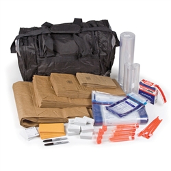 EVIDENCE PACKAGING KIT, WITH CARRYING CASE
