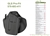 Safariland GLS Pro-Fit Concealment Holster, Long, Black, Left Handed