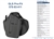 Safariland GLS Pro-Fit Concealment Holster, Standard, Black, Left Handed