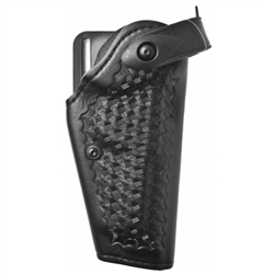 SAFARILAND Model 6280 SLS Mid-Ride Level II Retention™ Hardshell Duty Holster, Beretta 92/96, Right-Handed, Basketweave