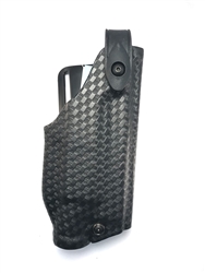 Safariland 6280 SLS Mid-Ride Level-II Retention, Glock 17, 22 w/SF X400; 19, 23 w/SF X400, STX Black Basket Weave, RH