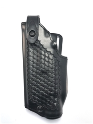 Safariland 6280 SLS Mid-Ride Level-II Retention, Glock 17, 22 w/SF X400; 19, 23 w/SF X400, Basket Weave, LH