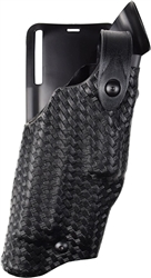 Safariland 6365 Holster for Glock 17/22 w/ITI M3 Light or Surefire X200 / X300U, Basket Weave, RH