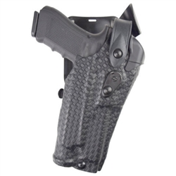 Safariland 6365RDS Holster for Glock 17/22 w/ITI M3 Light or Surefire X200 / X300U, Basket Weave, RH