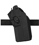 SAFARILAND 7376RDS HOLSTER FOR GLOCK 19 WITH LIGHT AND OPTIC, BLACK, LH